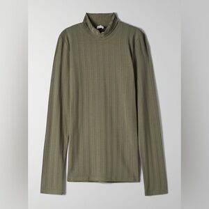 Aritzia/Wilfred Free Only Turtleneck - Green in Size XS